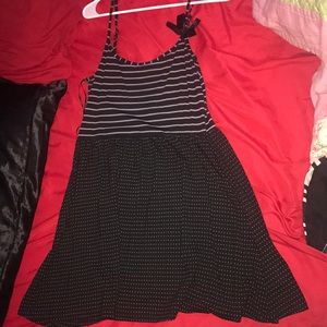 West seal large black dress
